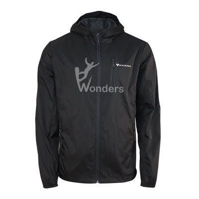 Pria Dan Wanita Klasik Hooded Outdoor Sports Windbreaker
